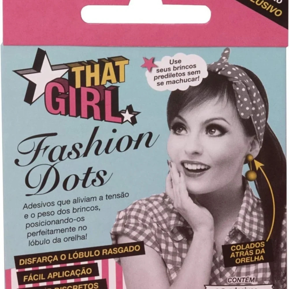 That Girl Fashion Dots Earlobe Protectors for heavy earrings, NWT - Picture 6 of 8